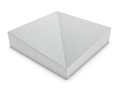 Muurafdekker enkelzijdig 350x50/85 binnenhoek Muurafdekker enkelzijdig 350x50/85 binnenhoek