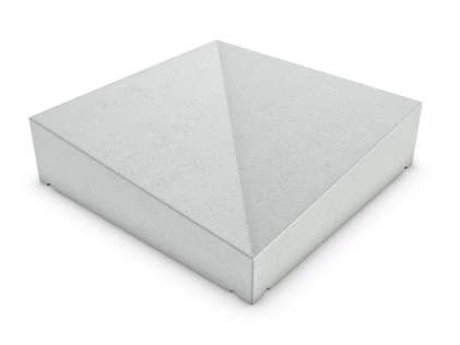 Muurafdekker enkelzijdig 300x50/80 binnenhoek Muurafdekker enkelzijdig 300x50/80 binnenhoek