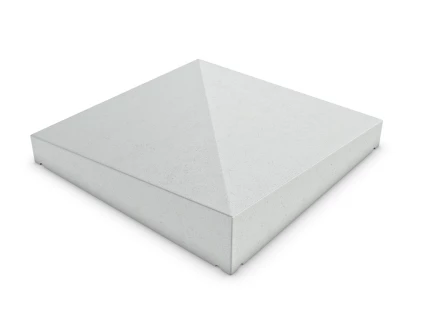 Muurafdekker enkelzijdig 400x50/90 buitenhoek Muurafdekker enkelzijdig 400x50/90 buitenhoek