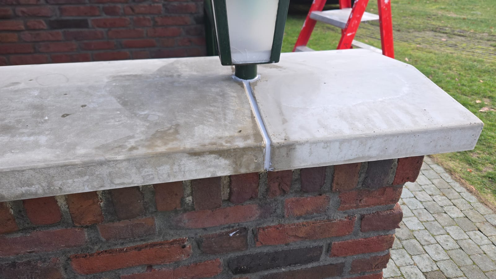 Muurafdekker tweezijdig 500x50/80 3