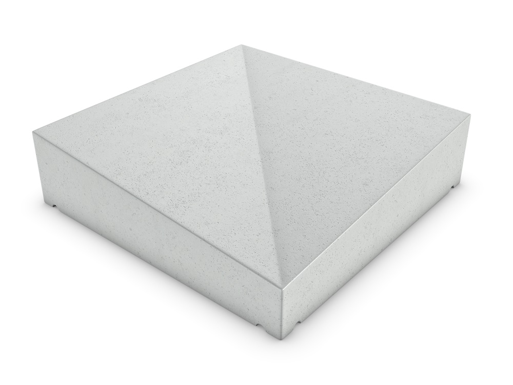 Muurafdekker enkelzijdig 300x50/80 binnenhoek