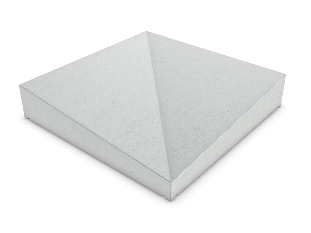 Muurafdekker enkelzijdig 500x50/100 binnenhoek