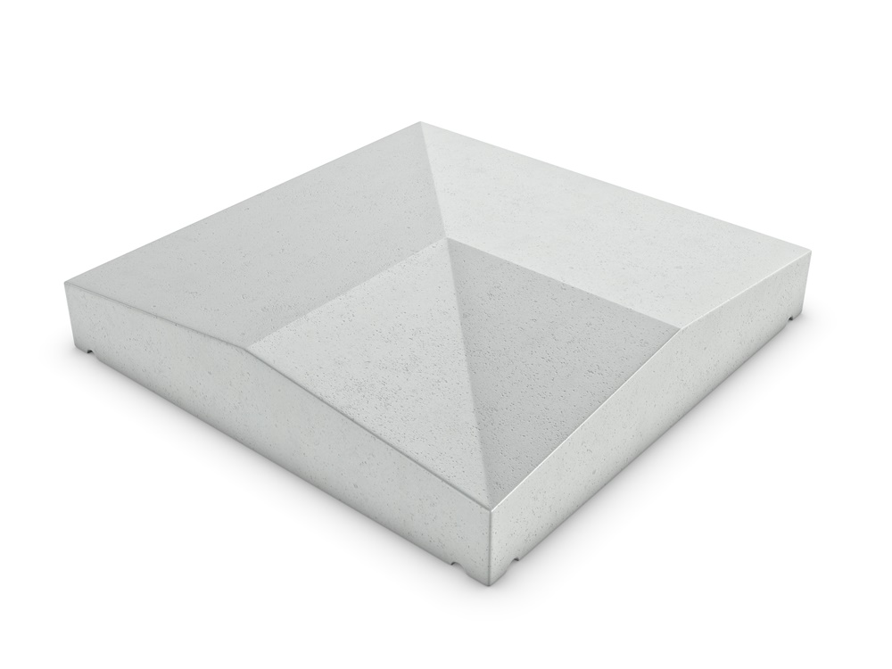 Muurafdekker tweezijdig 350x50/71 hoek