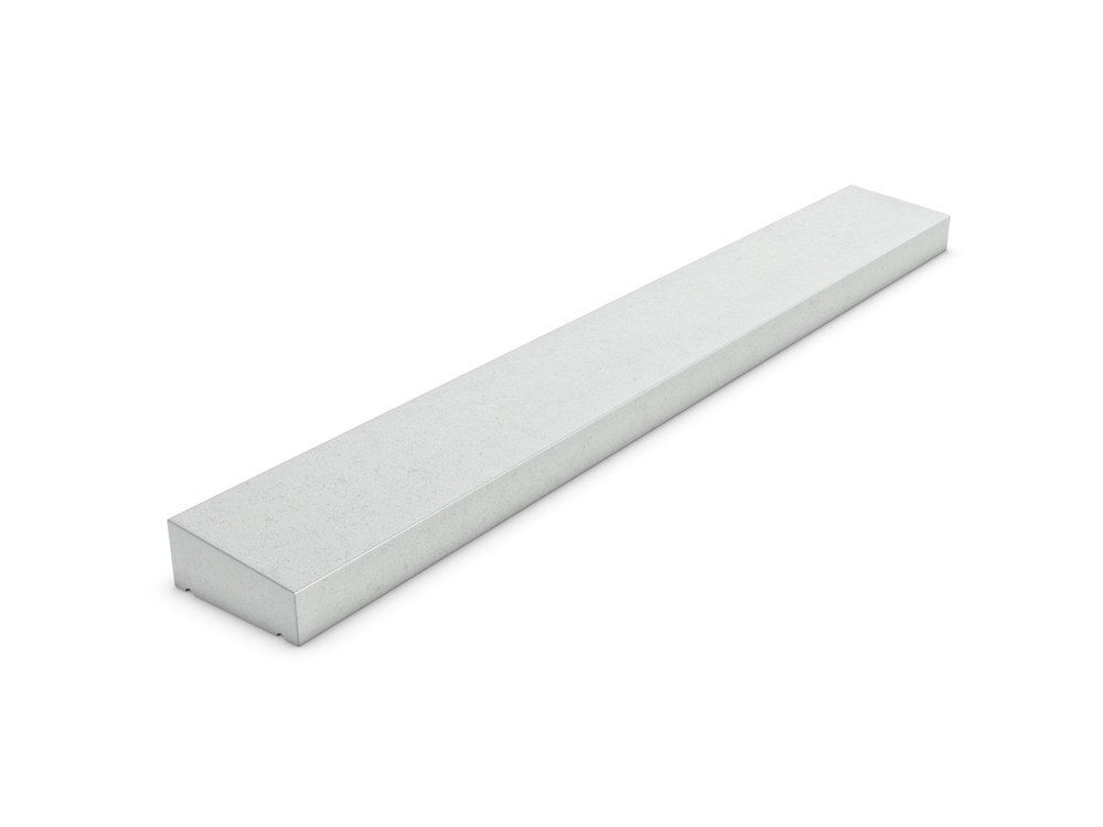 Muurafdekker enkelzijdig 150x50/65