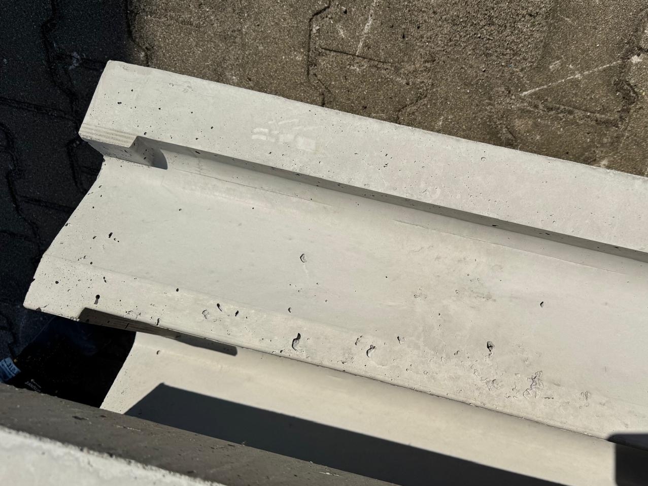 Tweede kans trap met schrobranden, 16 treden, 1000mm breed 1